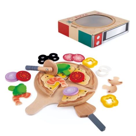 Jucarie - Set de gatit pizza (29 piese) - imagine 8